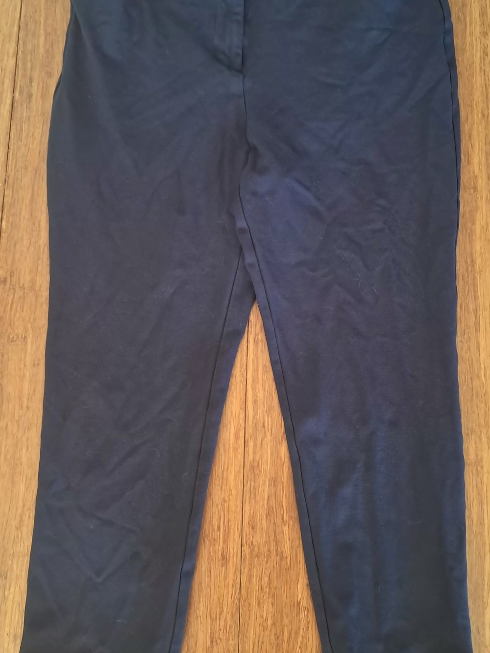 Liz Claiborne Navy Pull-On Pants